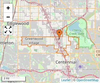 Area schools map